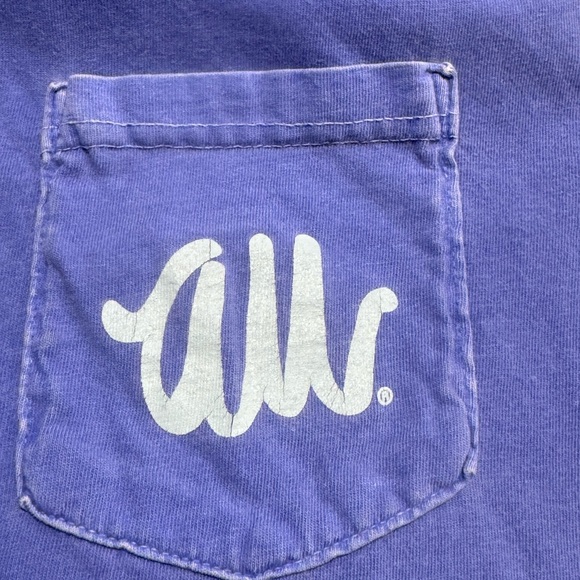 AUBURN UNIVERSITY TIGERS SHORT SLEEVE TEE T-SHIRT. COMFORT COLORS. SIZE SMALL - Picture 4 of 5